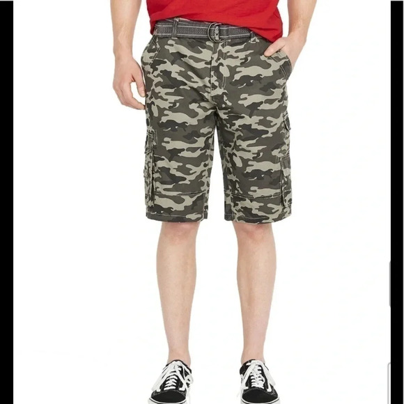 I Jeans By Buffalo Camo Cargo Shorts Men’s - Picture 1 of 10